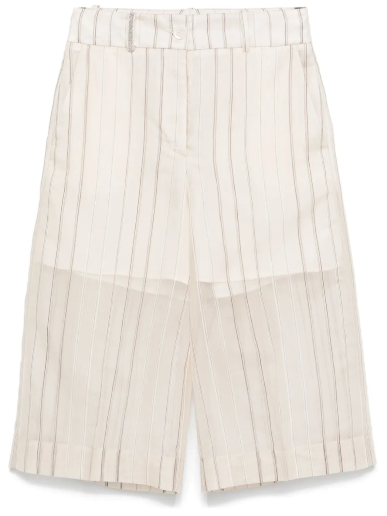 Peserico шорты в полоску, нейтральный
Peserico шорты в полоску, нейтральный