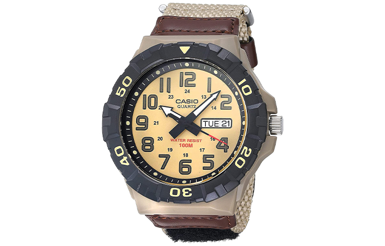 CASIO Часы Men Standard Series Yellow Watch, Khaki Watch Dial
CASIO Часы Men Standard Series Yellow Watch, Khaki Watch Dial