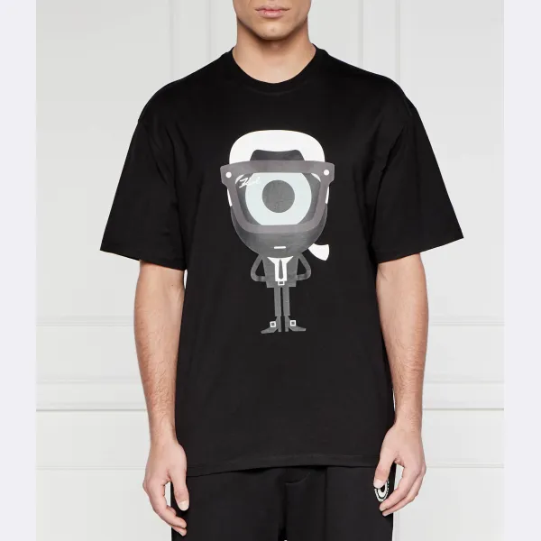 Футболка свободного кроя Karl Lagerfeld, черный
Футболка свободного кроя Karl Lagerfeld, черный