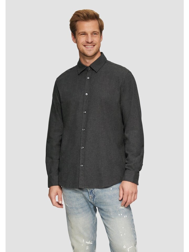 Рубашка s.Oliver Hemd langarm, серый
Рубашка s.Oliver Hemd langarm, серый