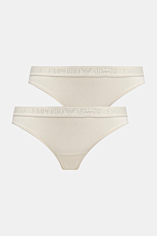 2 пары трусов Emporio Armani Underwear, бежевый
2 пары трусов Emporio Armani Underwear, бежевый