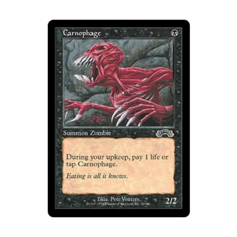 CCG Карнофаг (С), MTG - Exodus
CCG Карнофаг (С), MTG - Exodus