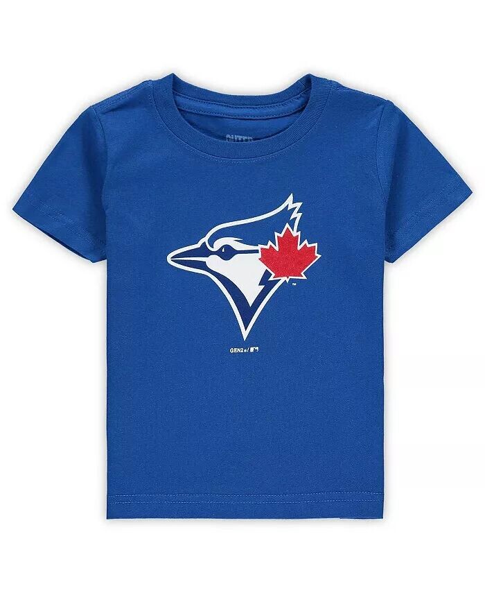 Футболка с логотипом основной команды Royal Toronto Blue Jays для мальчиков и девочек для младенцев Outerstuff, синий
Футболка с логотипом основной команды Royal Toronto Blue Jays для мальчиков и девочек для младенцев Outerstuff, синий