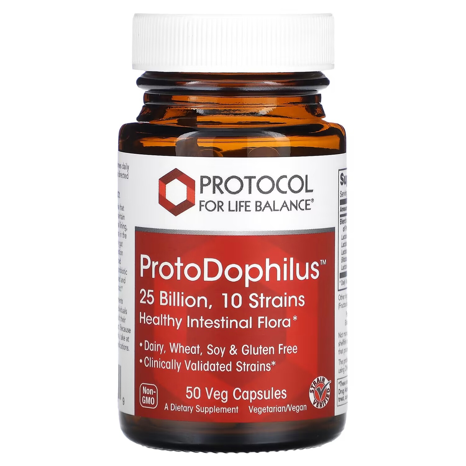 Добавка Protocol for Life Balance ProtoDophilus, 50 растительных капсул
Добавка Protocol for Life Balance ProtoDophilus, 50 растительных капсул