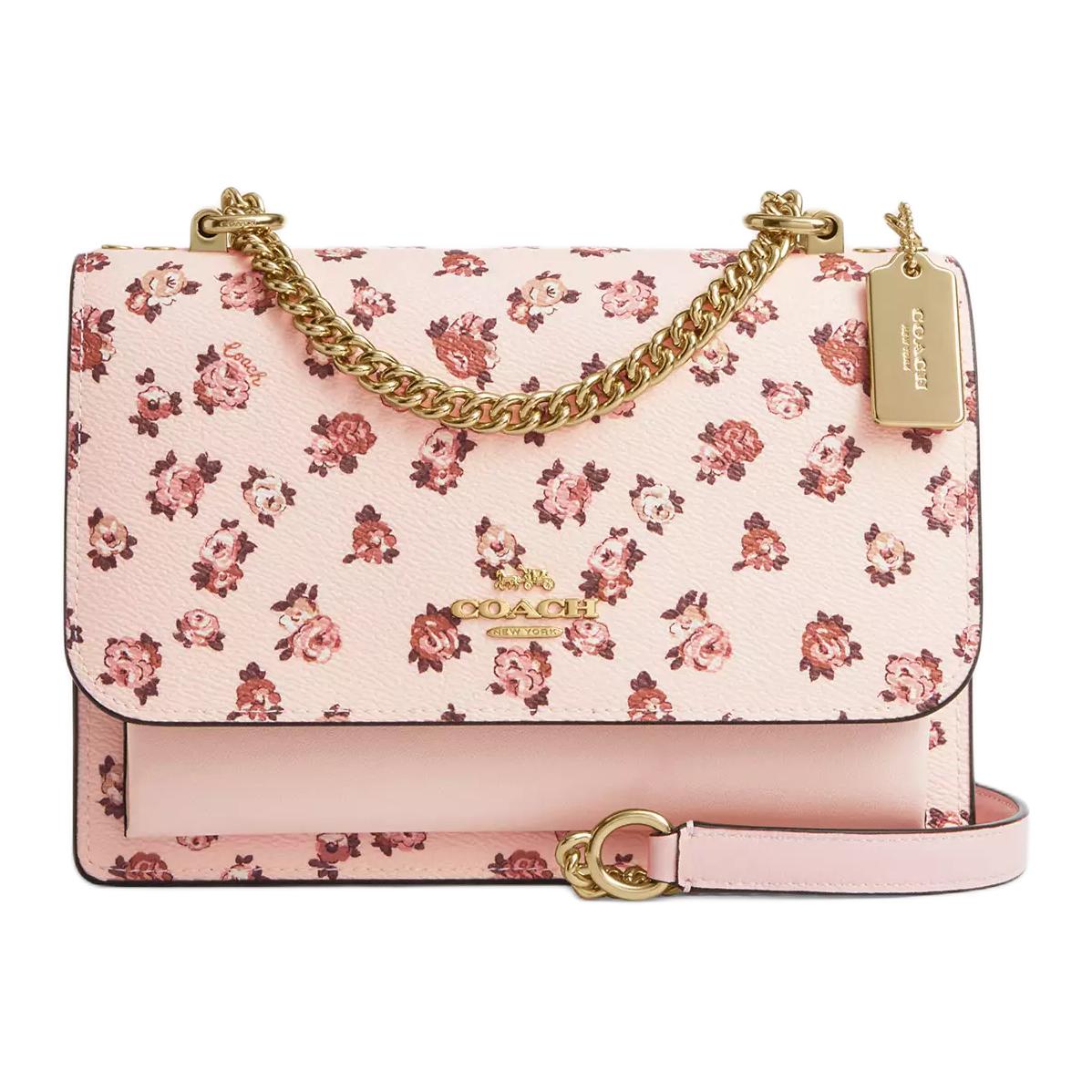 COACH Сумка через плечо klare coated canvas, малый размер, для женщин, gold & blush multicolor
COACH Сумка через плечо klare coated canvas, малый размер, для женщин, gold & blush multicolor