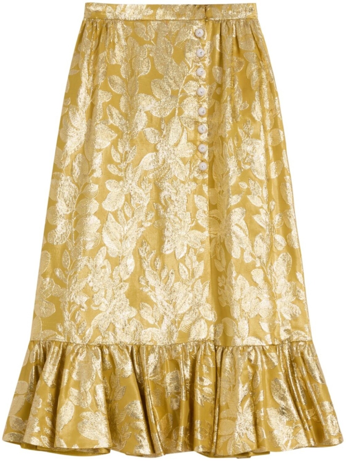 Юбка с декоративными пуговицами Valentino Garavani, желтый
Юбка с декоративными пуговицами Valentino Garavani, желтый