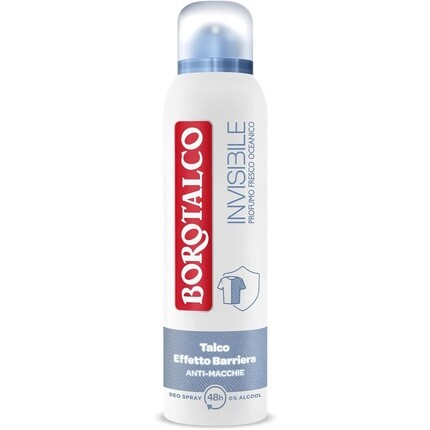Borotalco Blue Invisible Spray Дезодорант Формула без спирта с барьерным эффектом талька 150мл Italian Gourmet E.R
Borotalco Blue Invisible Spray Дезодорант Формула без спирта с барьерным эффектом талька 150мл Italian Gourmet E.R