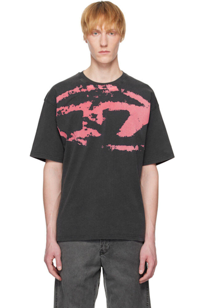 Футболка серо-розовая T-Boxt-R21 Diesel
Футболка серо-розовая T-Boxt-R21 Diesel