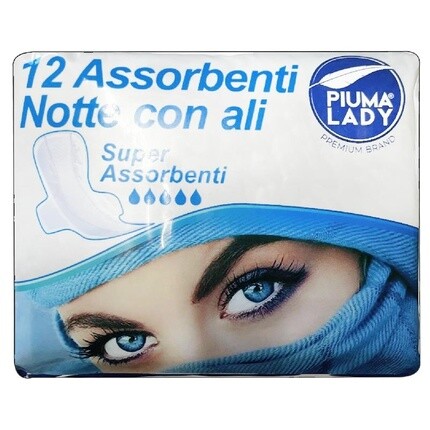 Lady Ali Notte 12 PZ гигиенические салфетки Piuma
Lady Ali Notte 12 PZ гигиенические салфетки Piuma
