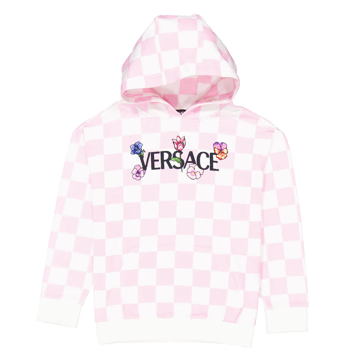 Молодежный худи с вышитым логотипом Versace Girls Young Versace, белый
Молодежный худи с вышитым логотипом Versace Girls Young Versace, белый