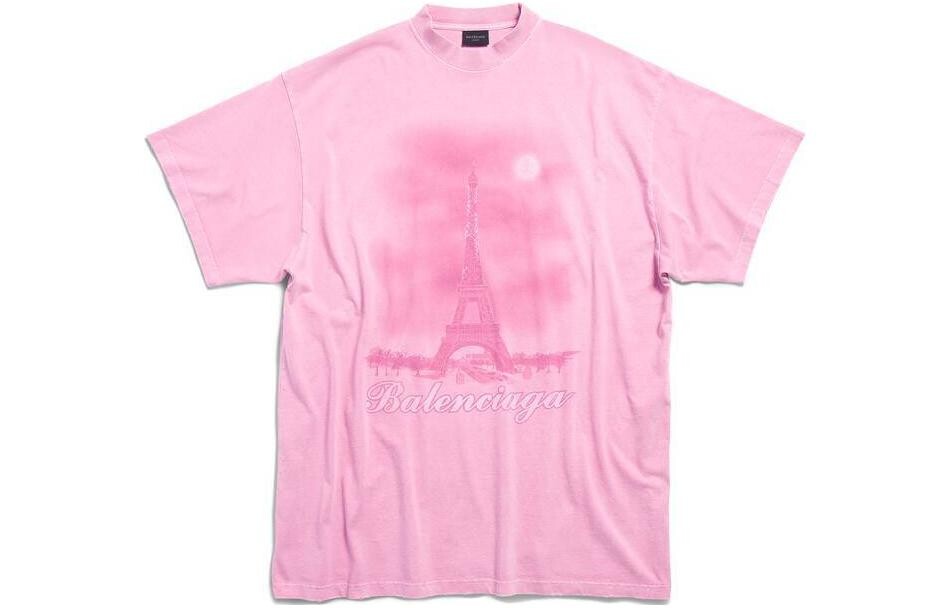 Футболка унисекс розовая Balenciaga, розовый
Футболка унисекс розовая Balenciaga, розовый