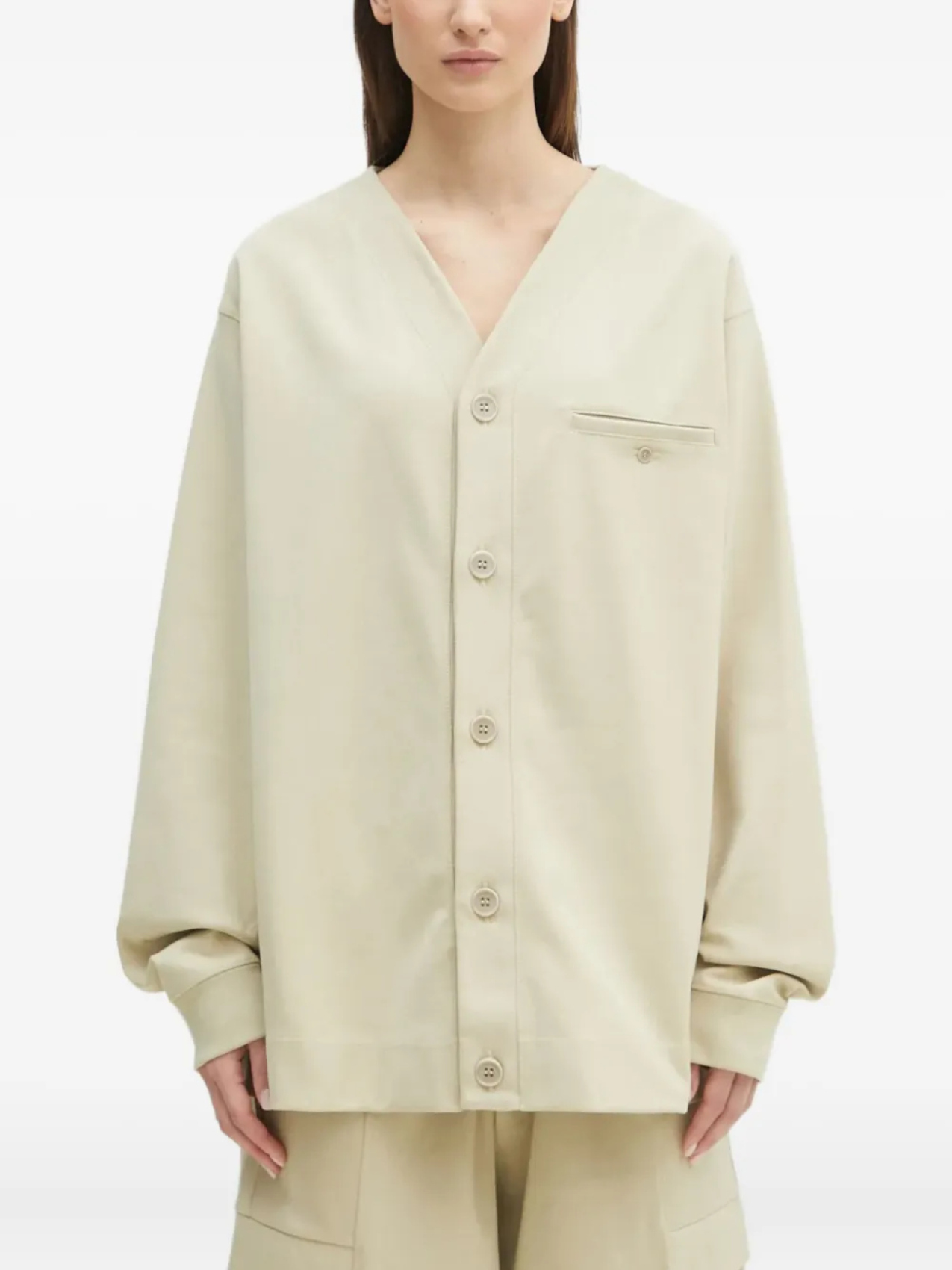 Куртка-рубашка на пуговицах Pangaia DNA, нейтральный
Куртка-рубашка на пуговицах Pangaia DNA, нейтральный