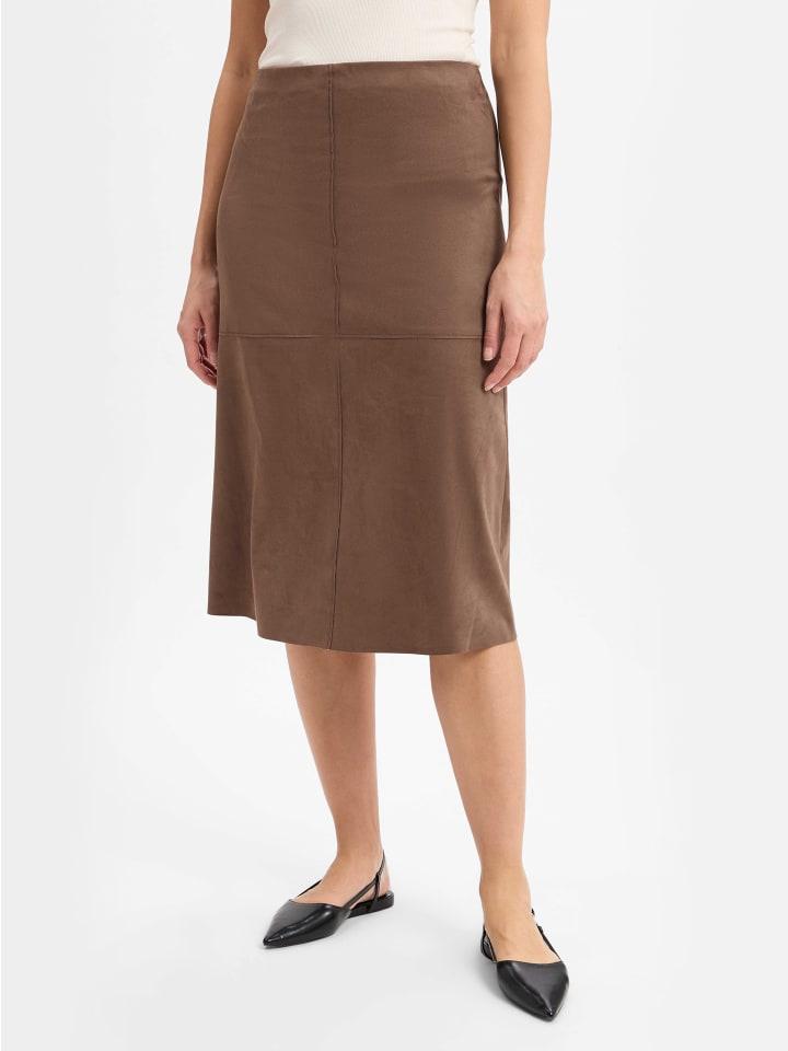 Юбка длиной до колена Someday, коричневый
Юбка длиной до колена Someday, коричневый