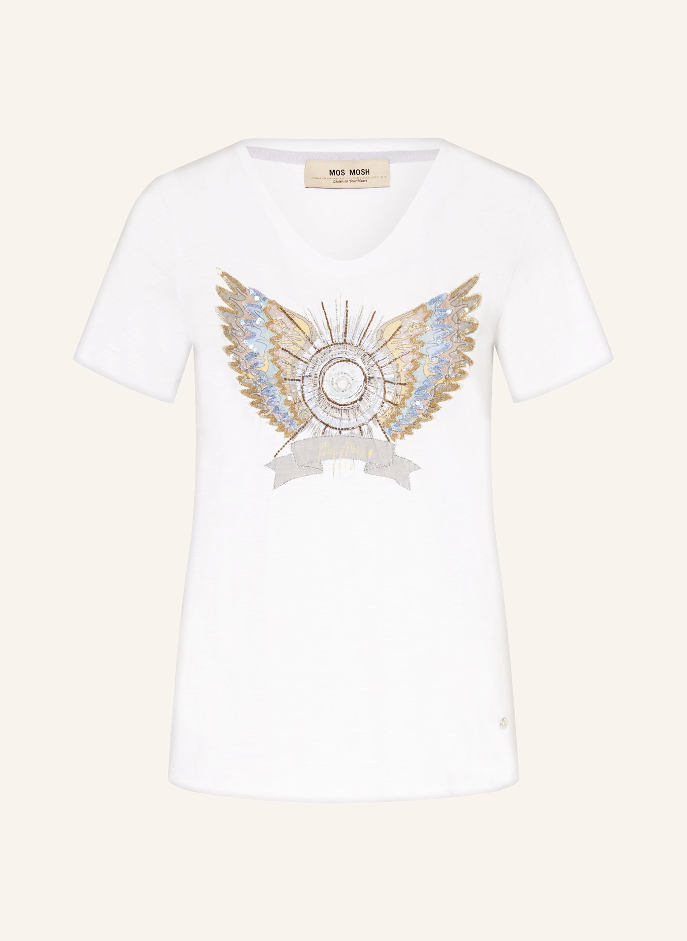 Футболка mmgethi с пайетками Mos Mosh, бежевый
Футболка mmgethi с пайетками Mos Mosh, бежевый