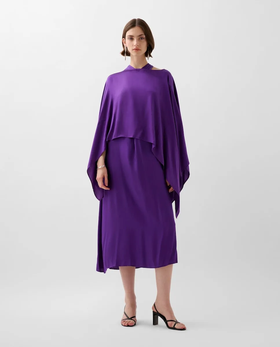 Женское платье-рубашка с V-образным вырезом Scalpers, фиолетовый
Женское платье-рубашка с V-образным вырезом Scalpers, фиолетовый