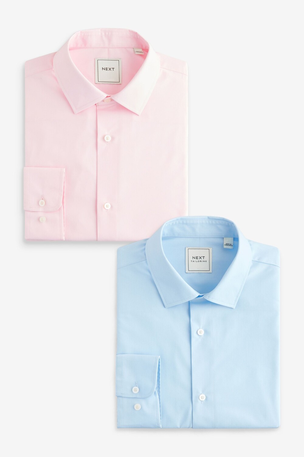 Рубашки с одинарной манжетой, легкие в уходе, 2 упаковки Next, розовый
Рубашки с одинарной манжетой, легкие в уходе, 2 упаковки Next, розовый