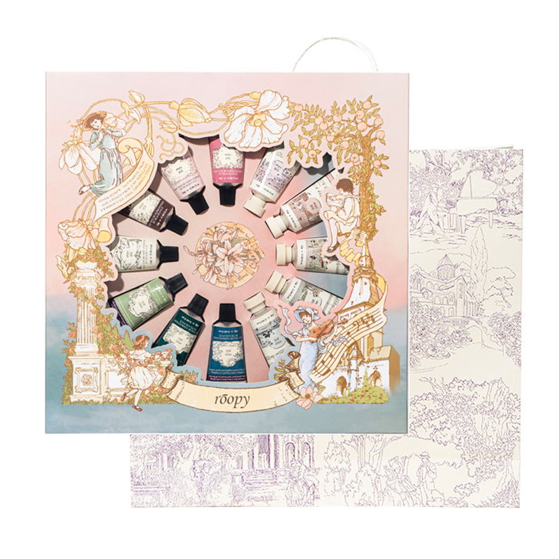 Набор сувенирных средств Cloud Manor увлажняющий крем для рук коробка 12г*12 шт Roopy
Набор сувенирных средств Cloud Manor увлажняющий крем для рук коробка 12г*12 шт Roopy