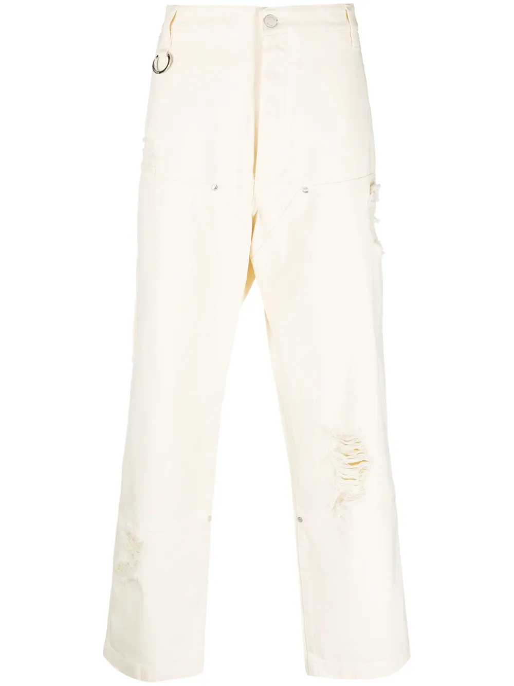 Джинсы свободного кроя с прорезями Études Studio, белый
Джинсы свободного кроя с прорезями Études Studio, белый