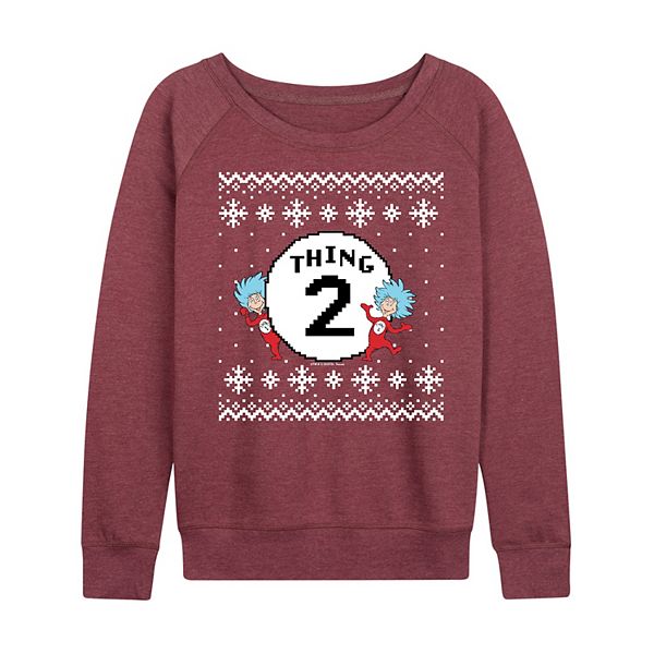 Женская футболка с длинным рукавом и принтом The Cat in the Hat Thing Two Dr. Seuss, Heather Maroon
Женская футболка с длинным рукавом и принтом The Cat in the Hat Thing Two Dr. Seuss, Heather Maroon