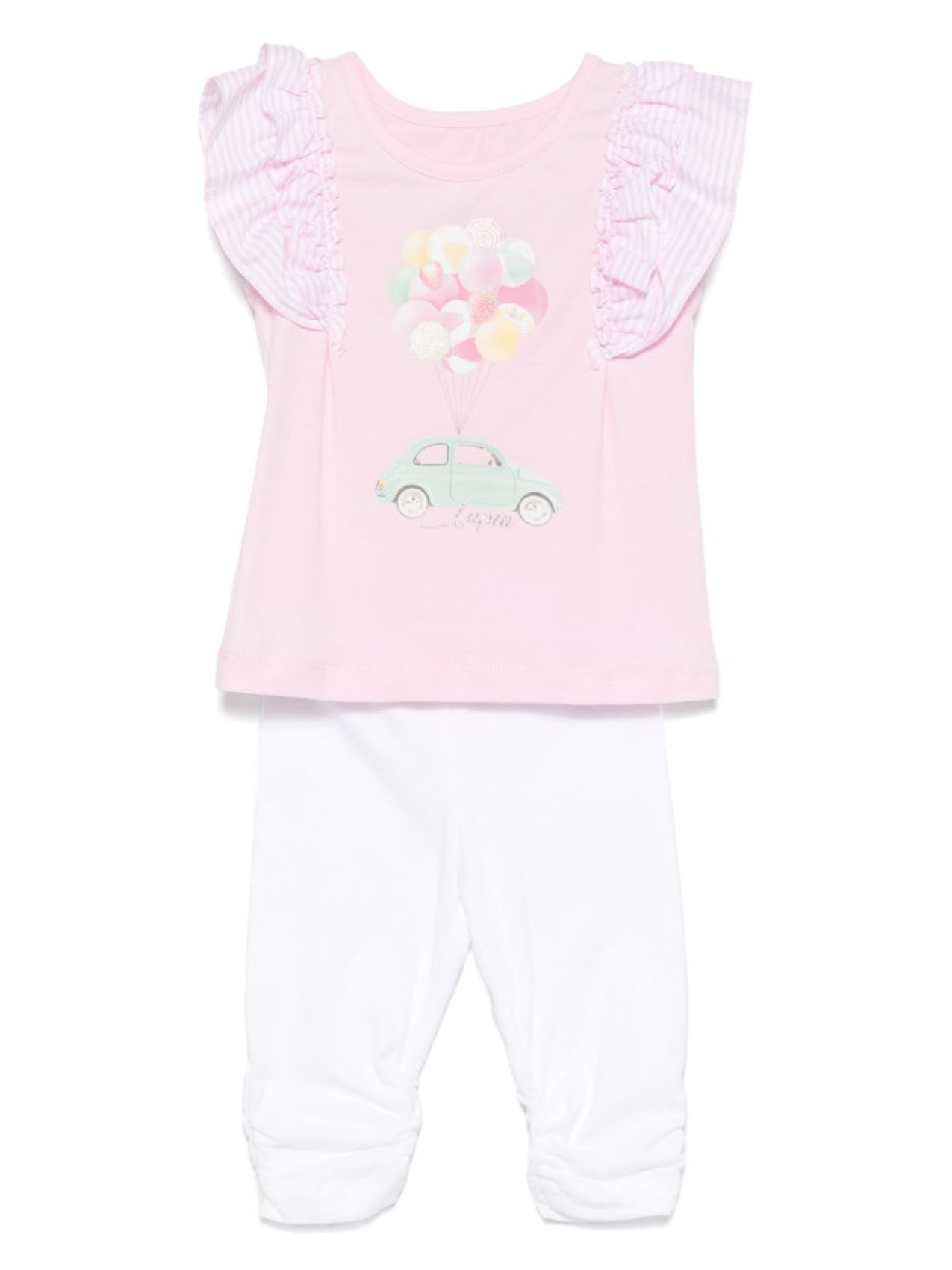 Lapin House комплект из топа и брюк с принтом, розовый
Lapin House комплект из топа и брюк с принтом, розовый