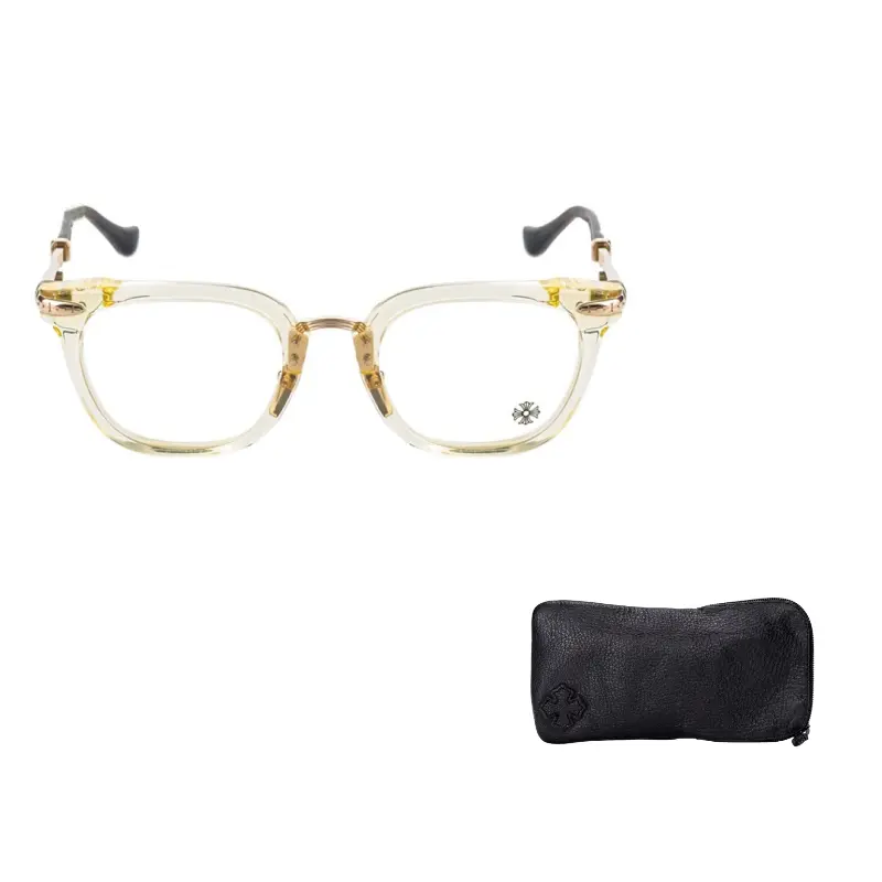 Оправы для очков из пластины и металла неправильной формы унисекс Gold Chrome Hearts, золотой
Оправы для очков из пластины и металла неправильной формы унисекс Gold Chrome Hearts, золотой