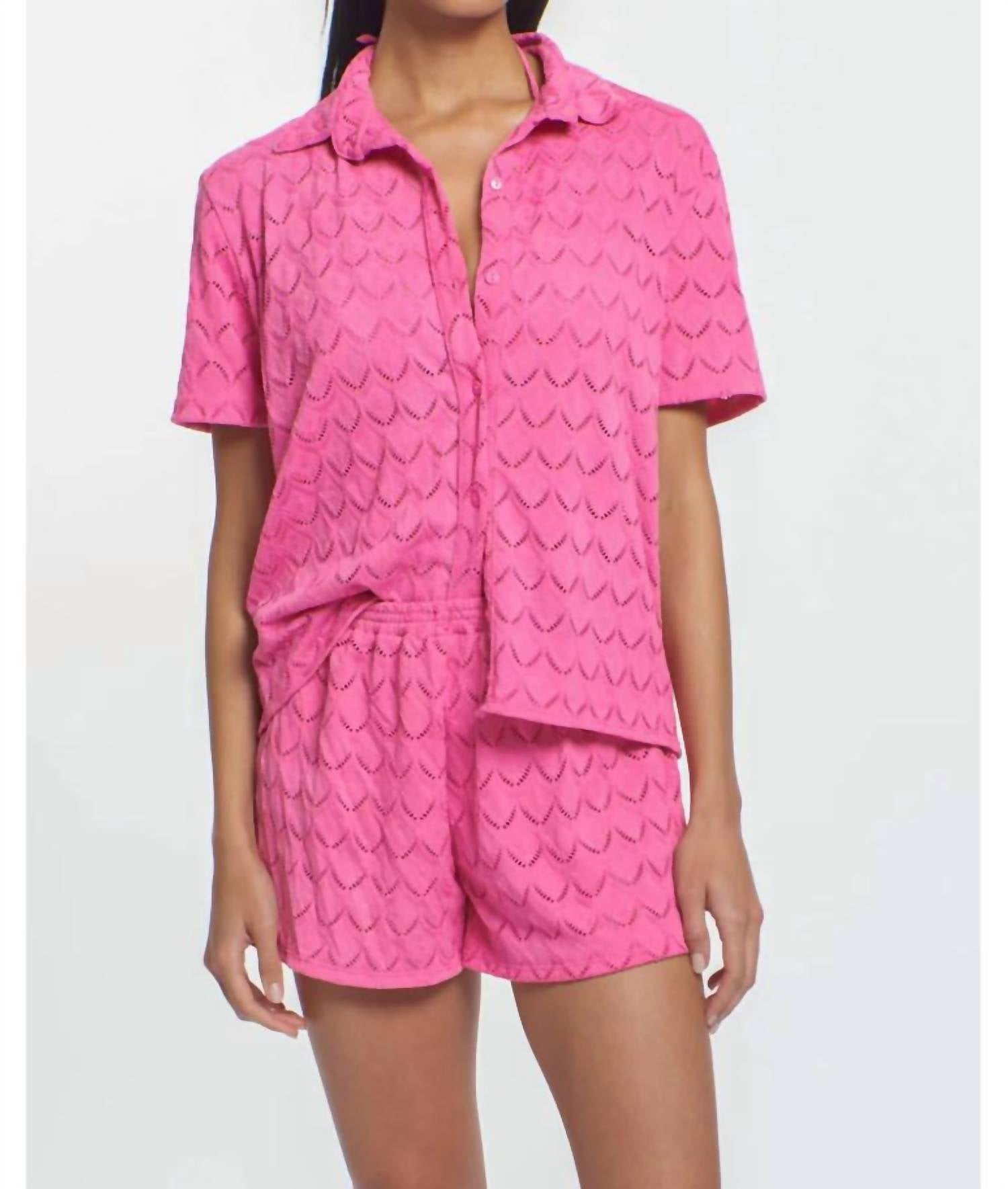 Блузка Зина в розовом цвете Peixoto
Блузка Зина в розовом цвете Peixoto