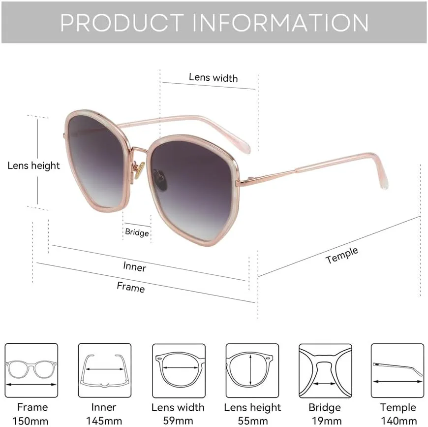 Женские солнцезащитные очки большого размера из ацетата с эффектом бабочки, в крупной оправе, для вождения, с защитой от УФ-излучения UV400 KTUCN, 02 Blue
Женские солнцезащитные очки большого размера из ацетата с эффектом бабочки, в крупной оправе, для вождения, с защитой от УФ-излучения UV400 KTUCN, 02 Blue