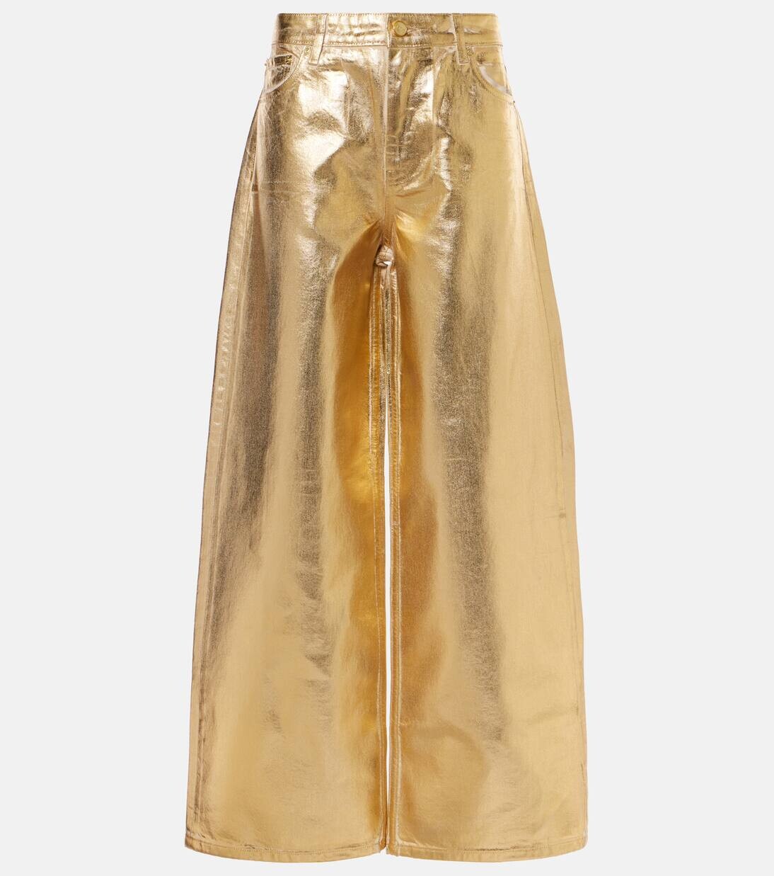 Джинсы средней посадки, широкие Ganni, цвет egret
Джинсы средней посадки, широкие Ganni, цвет egret