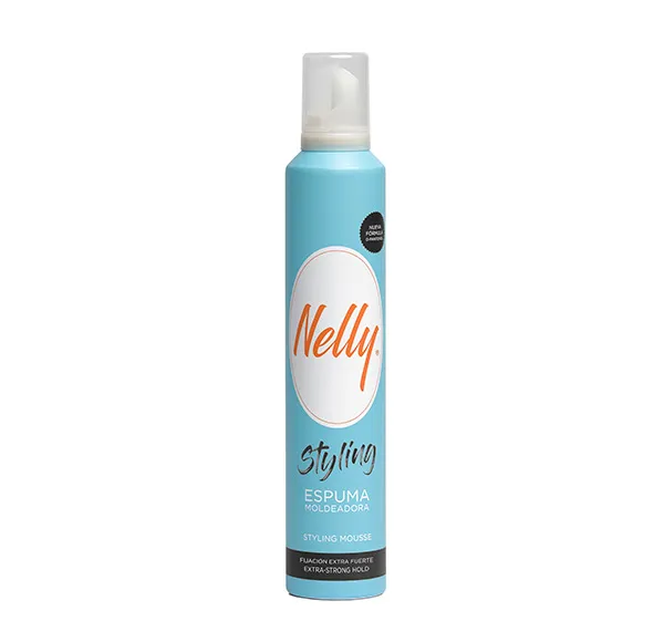 Пена сверхсильной фиксации Styling Espuma Moldeadora Nelly, 300 ml
Пена сверхсильной фиксации Styling Espuma Moldeadora Nelly, 300 ml