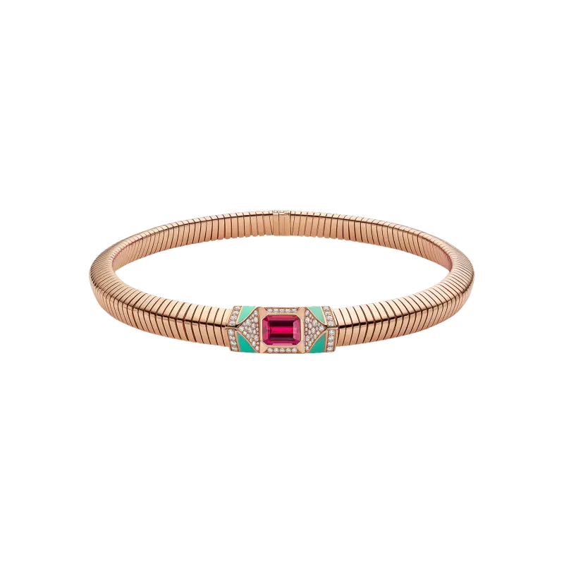 Колье bvlgari tubogas из розового золота с бриллиантами и рубеллитом - cl860177 BULGARI
Колье bvlgari tubogas из розового золота с бриллиантами и рубеллитом - cl860177 BULGARI