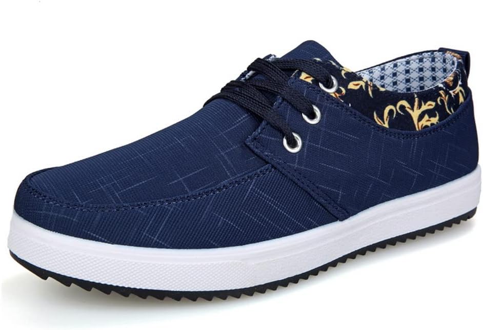 Мужские кеды больших размеров из канвы, модные, на шнуровке, с резиновой подошвой для скейтборда Tazimall, синий
Мужские кеды больших размеров из канвы, модные, на шнуровке, с резиновой подошвой для скейтборда Tazimall, синий