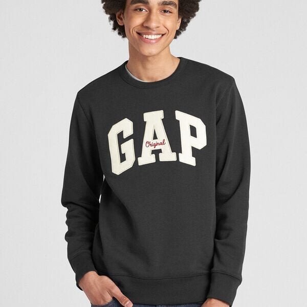 Толстовка с круглым вырезом нашивкой-логотипом и вышивкой Gap, коричневый
Толстовка с круглым вырезом нашивкой-логотипом и вышивкой Gap, коричневый