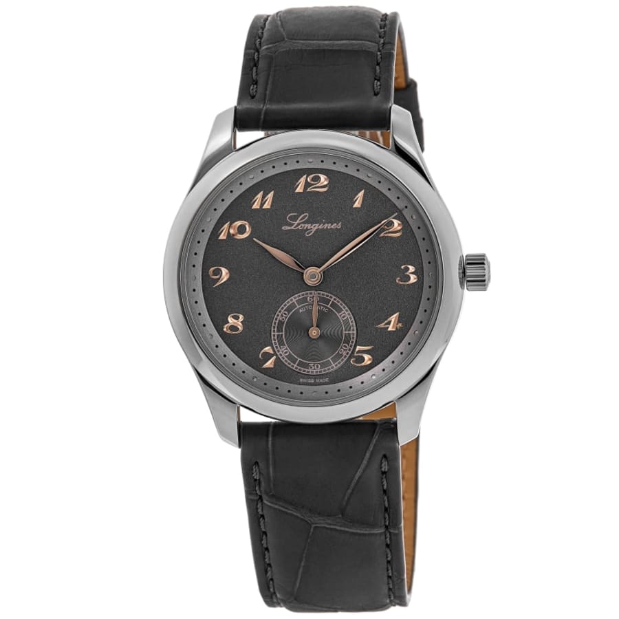 Longines Master Automatic Special Edition Серый циферблат Кожаный ремешок Мужские часы
Longines Master Automatic Special Edition Серый циферблат Кожаный ремешок Мужские часы