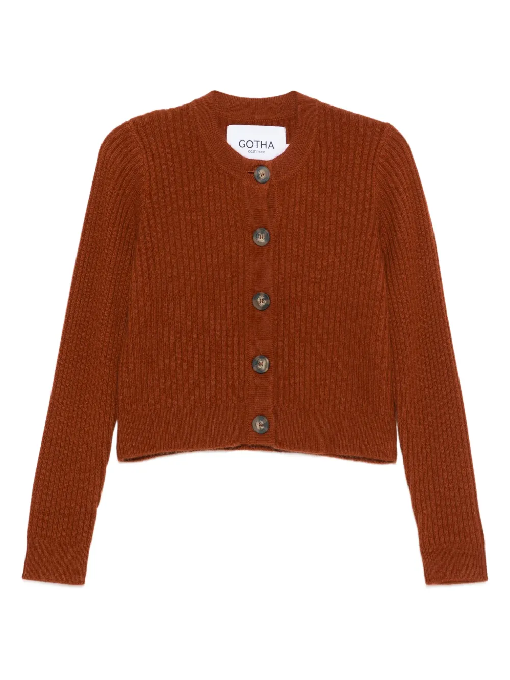 Кардиган в рубчик Gotha, оранжевый
Кардиган в рубчик Gotha, оранжевый