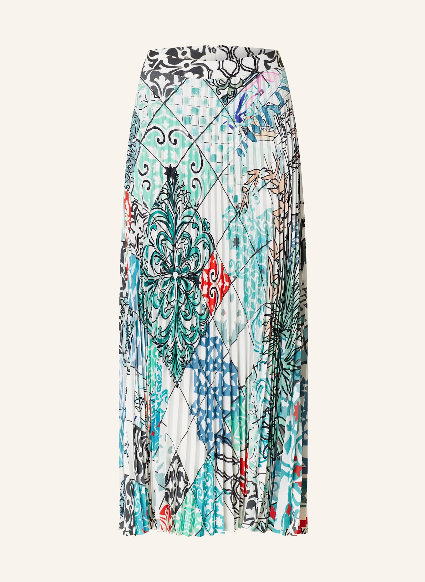 Юбка из атласа в складку Marc Cain, мультиколор
Юбка из атласа в складку Marc Cain, мультиколор