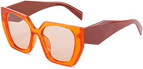 Солнцезащитные очки в стиле ретро Polygon для женщин, винтажные солнцезащитные очки с градиентным переходом, защита от ультрафиолета UV400 для мужчин MTZJH, Brown Chamoagne
Солнцезащитные очки в стиле ретро Polygon для женщин, винтажные солнцезащитные очки с градиентным переходом, защита от ультрафиолета UV400 для мужчин MTZJH, Brown Chamoagne