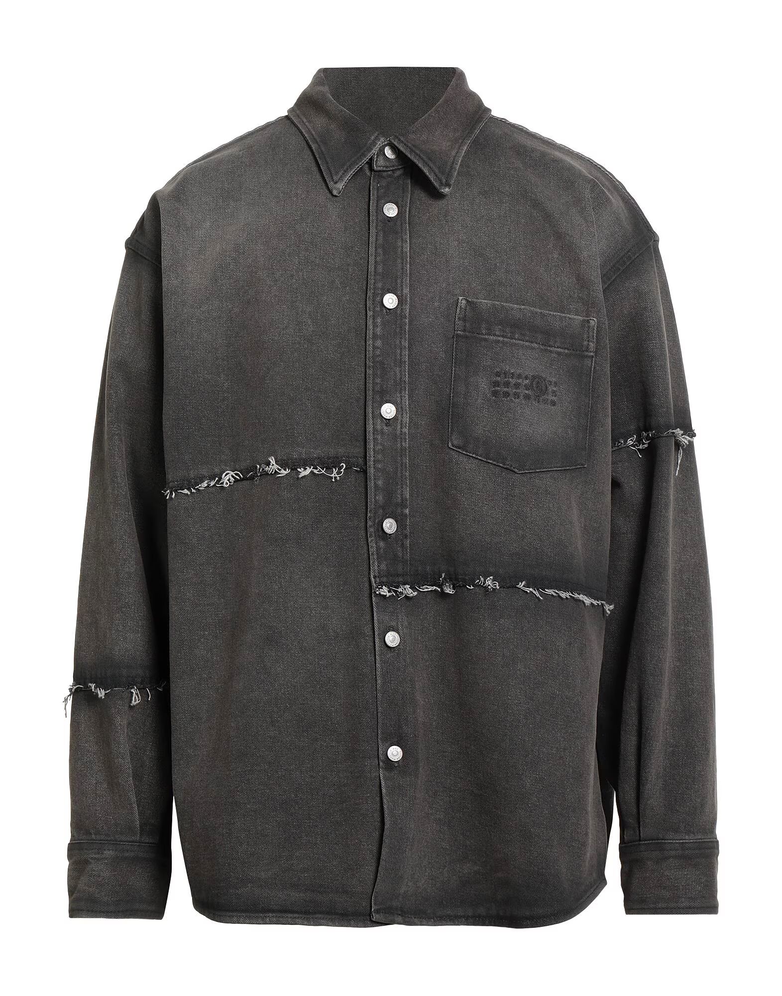 Джинсовая рубашка Mm6 Maison Margiela, угольно-серый
Джинсовая рубашка Mm6 Maison Margiela, угольно-серый