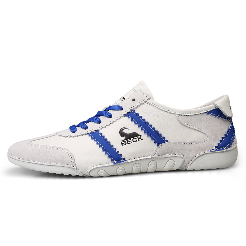 BECK Антискользящие износостойкие мужские низкие кеды повседневные бело-голубые, цвет White Blue
BECK Антискользящие износостойкие мужские низкие кеды повседневные бело-голубые, цвет White Blue