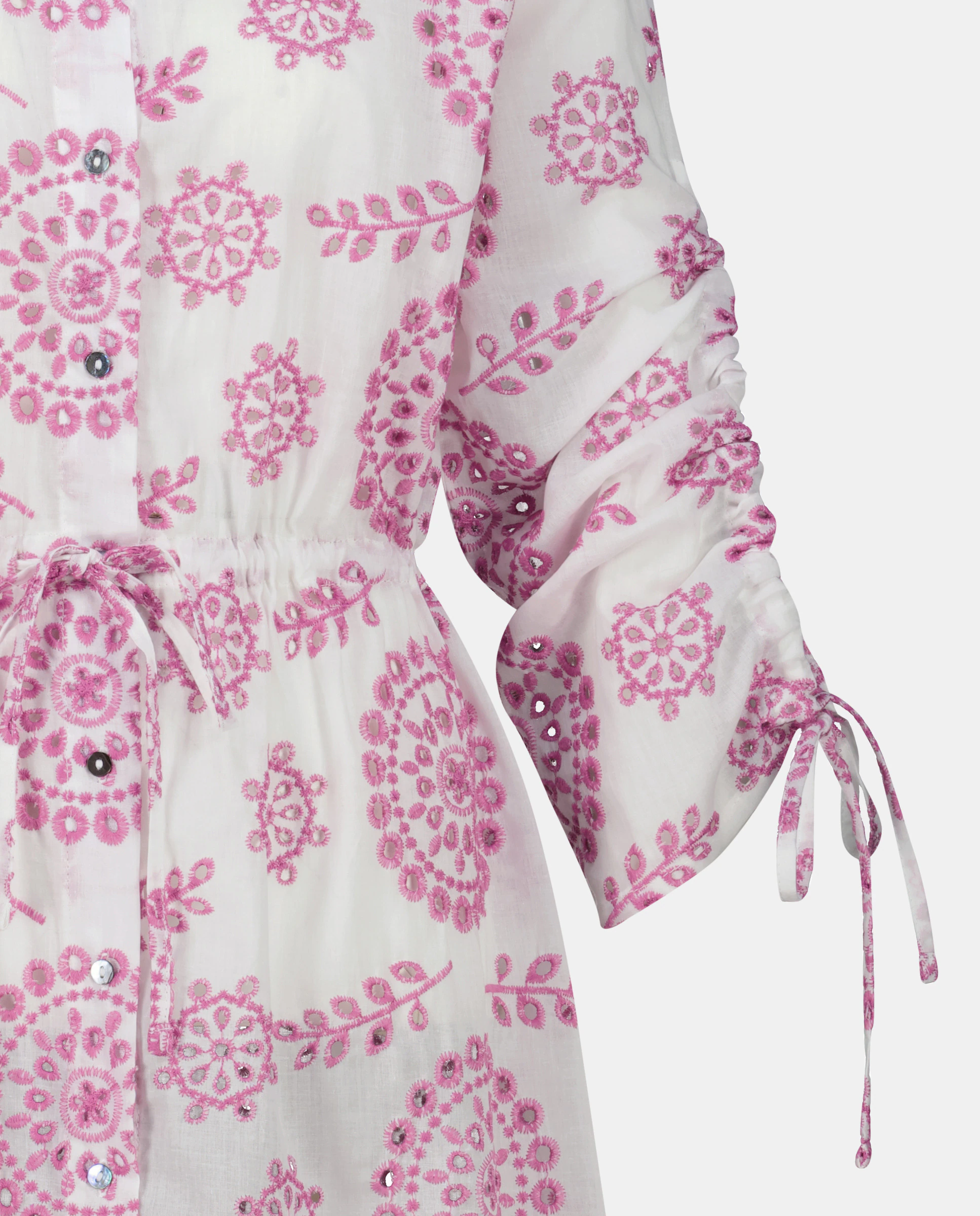 Хлопковый кафтан на пуговицах Palmacea, розовый
Хлопковый кафтан на пуговицах Palmacea, розовый