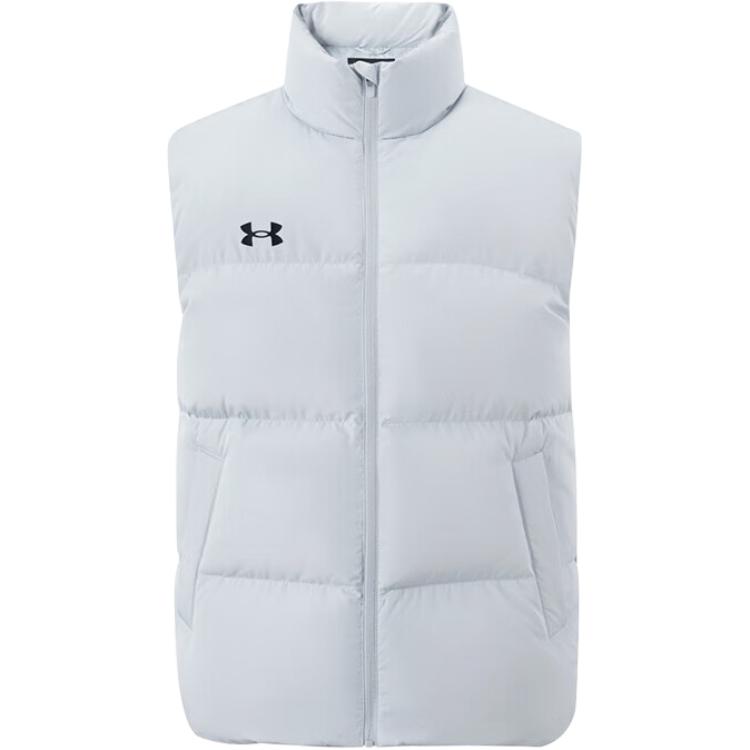 Under Armour Пуховый жилет унисекс, светло-голубой, с воротником-стойкой, средней жесткости
Under Armour Пуховый жилет унисекс, светло-голубой, с воротником-стойкой, средней жесткости