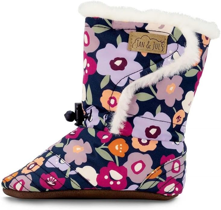 JAN & JUL Faux Fur Lined Winter Booties for Babies and Toddlers, Winter Flowers
JAN & JUL Faux Fur Lined Winter Booties for Babies and Toddlers, Winter Flowers
