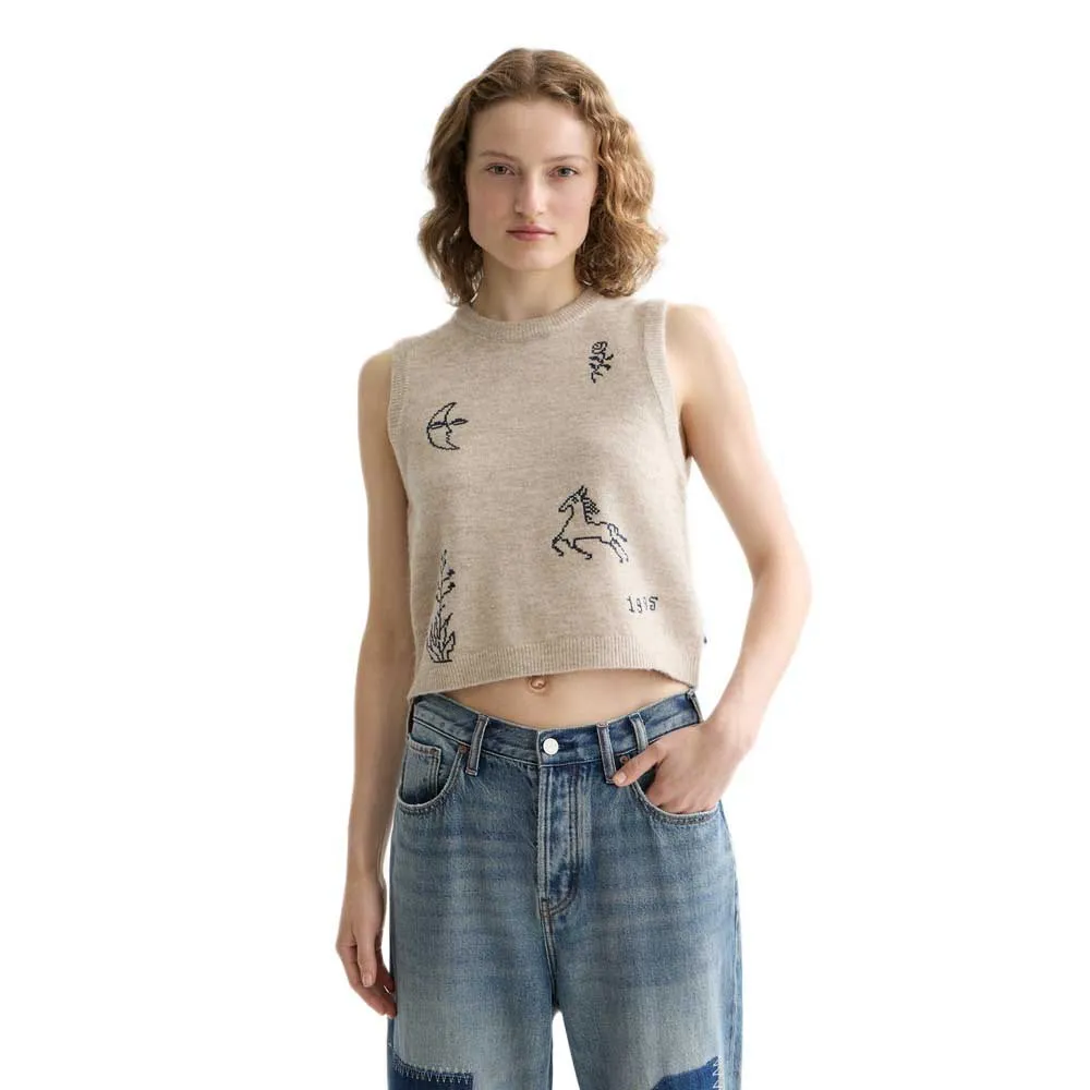 Вязаный жилет Scotch & Soda U9A01079T, бежевый
Вязаный жилет Scotch & Soda U9A01079T, бежевый