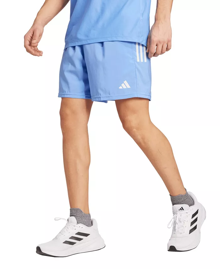 Мужские шорты Own The Run с влагоотводящим эффектом и шнурком-кулиской 7" Adidas, синий
Мужские шорты Own The Run с влагоотводящим эффектом и шнурком-кулиской 7" Adidas, синий