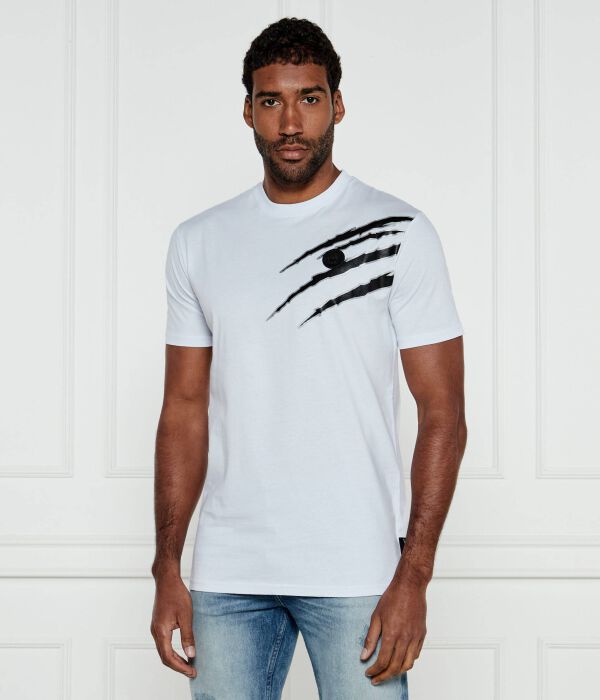 Футболка мужская Plein Sport с принтом царапин, белый
Футболка мужская Plein Sport с принтом царапин, белый