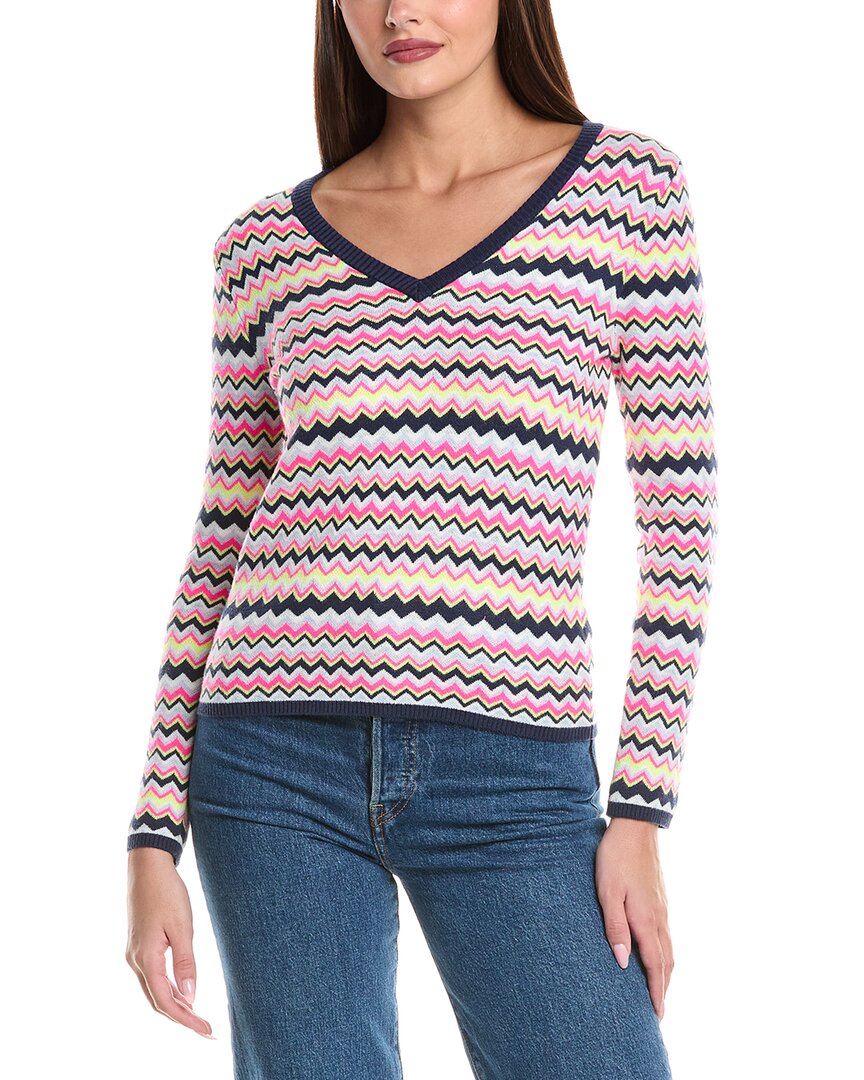 WISPR Cora Шеврон Свитер из смесового шелка, синий
WISPR Cora Шеврон Свитер из смесового шелка, синий