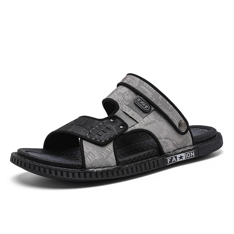 LONGYING Мужские пляжные сандалии серые, цвет Gray
LONGYING Мужские пляжные сандалии серые, цвет Gray
