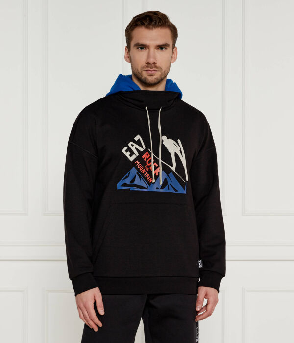 Толстовка Ea7 с рисунком, черный/синий
Толстовка Ea7 с рисунком, черный/синий