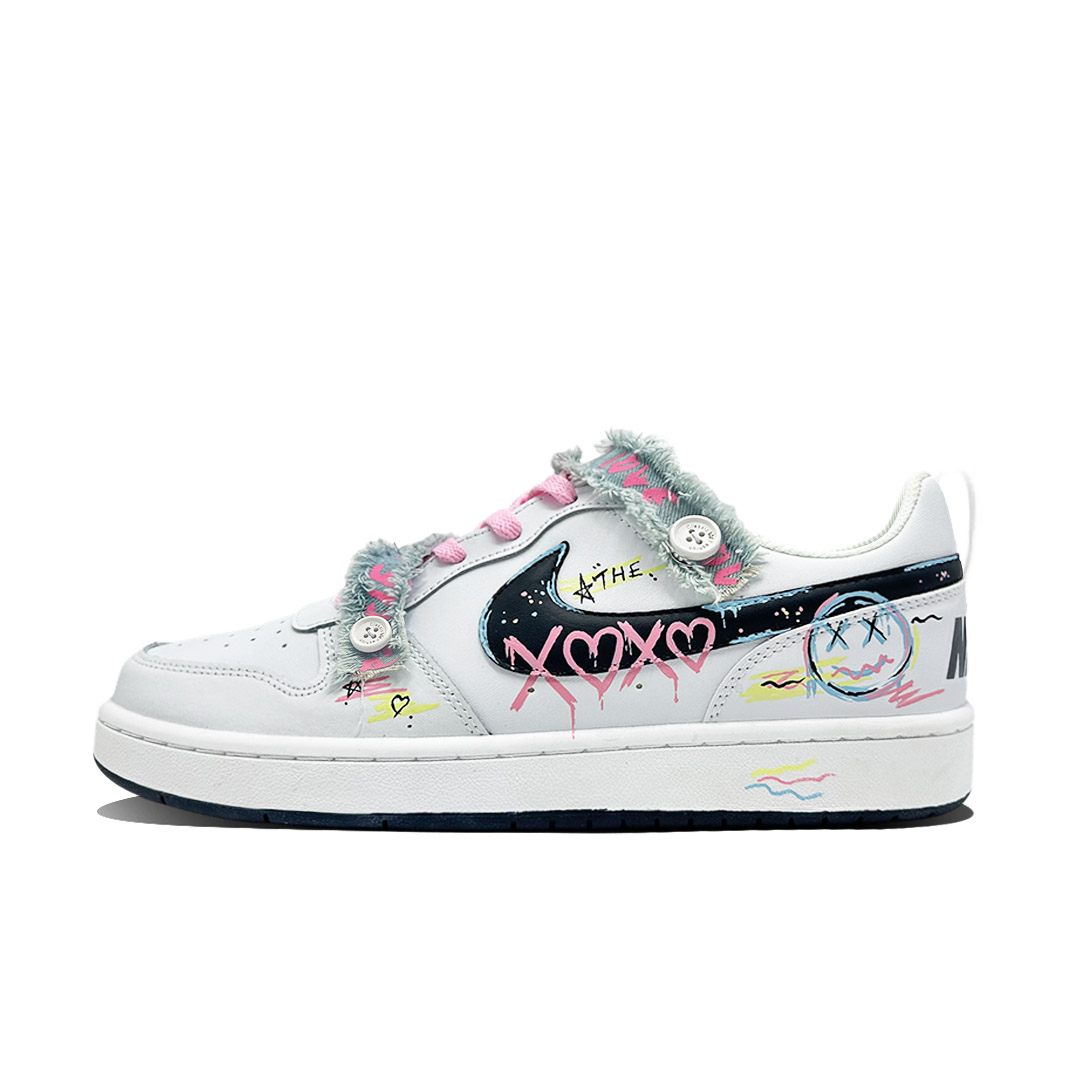 Детские, подростковые, противоскользящие, износостойкие, низкие кроссовки для скейтбординга Court Borough Nike, белый
Детские, подростковые, противоскользящие, износостойкие, низкие кроссовки для скейтбординга Court Borough Nike, белый