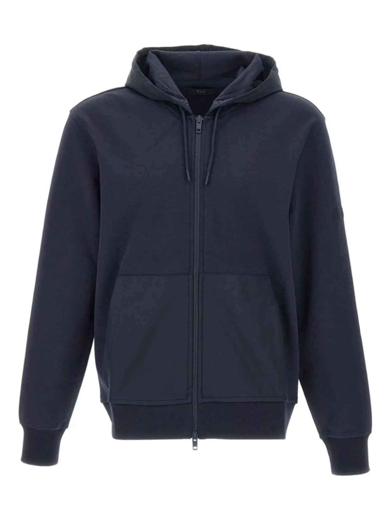 Толстовка с капюшоном из хлопка Fay, синий
Толстовка с капюшоном из хлопка Fay, синий
