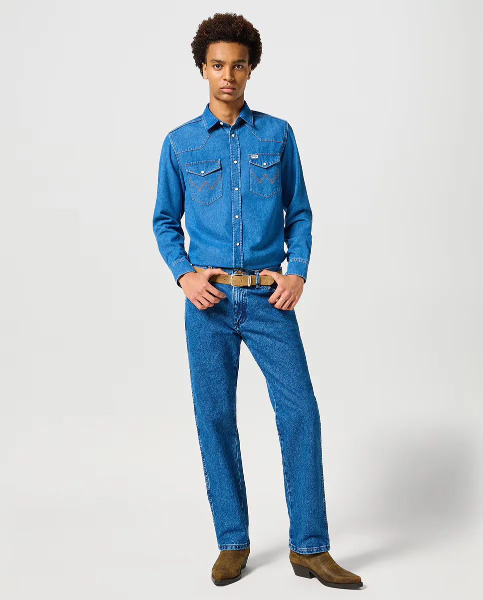 Мужские брюки с 5 карманами 13MWZ Wrangler, синий
Мужские брюки с 5 карманами 13MWZ Wrangler, синий